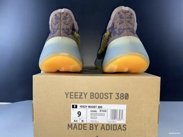 GOLD BOOST NON-REFLECTIVE 380 'COFFEE ADIDAS FZ4982 YEEZY 0602